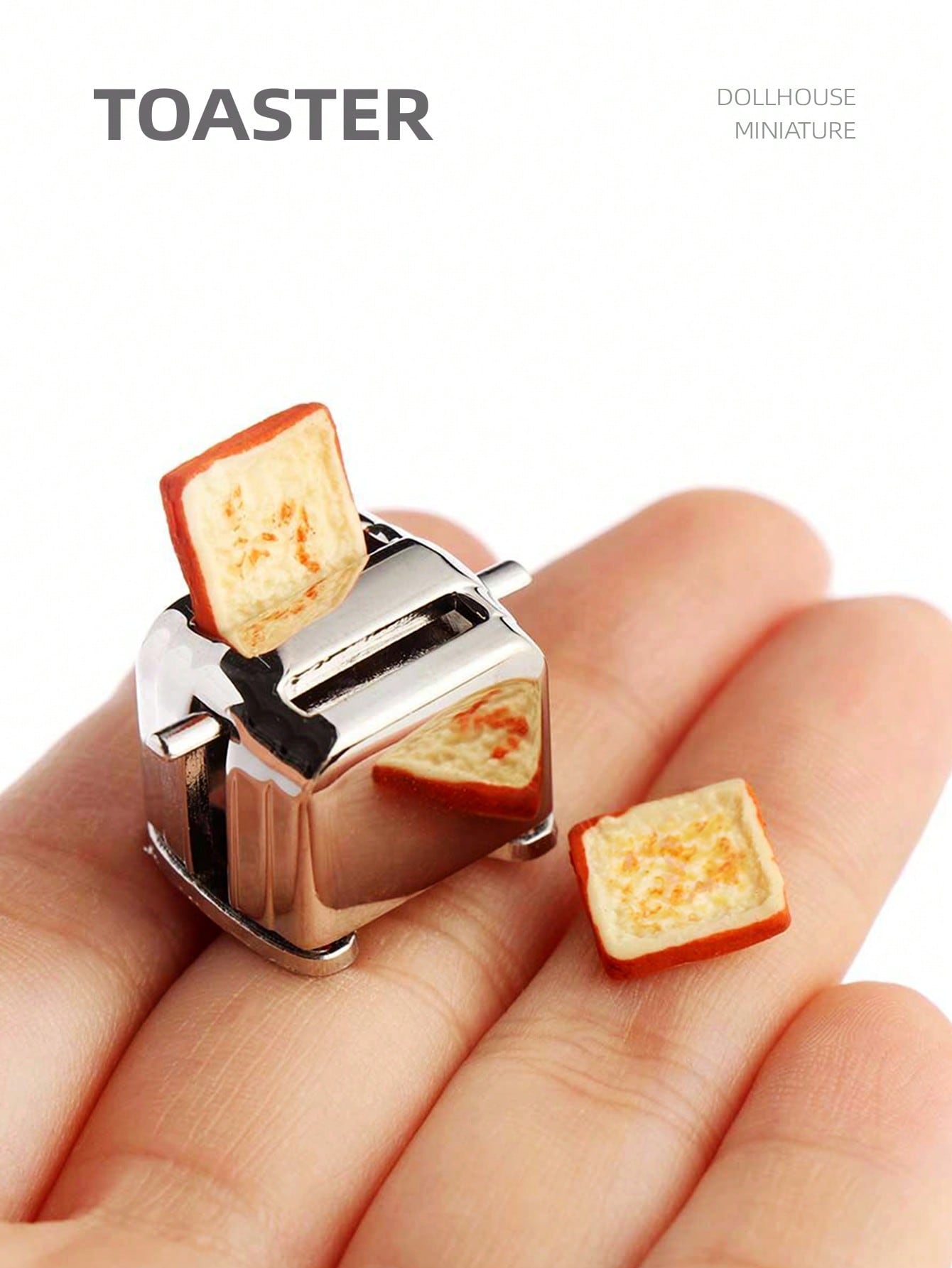 Miniature Baking Kitchen - Tostapane in Miniatura 1:12 per Casa