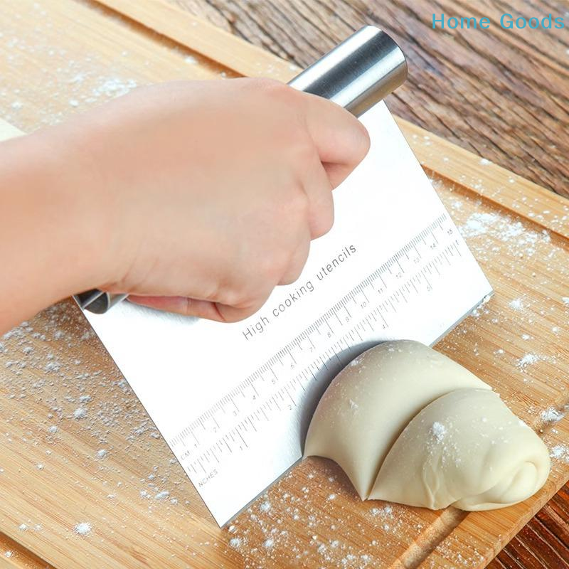 Kitchen Baking Scale - Raschietto per Impasto in Acciaio Inossidabile