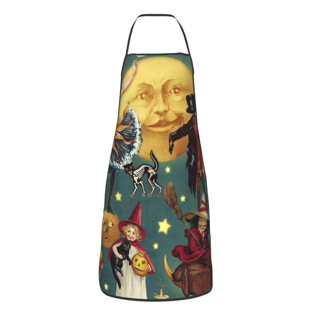 Kitchen Witch Baking - Fantasmi di Halloween vintage Streghe Scheletro