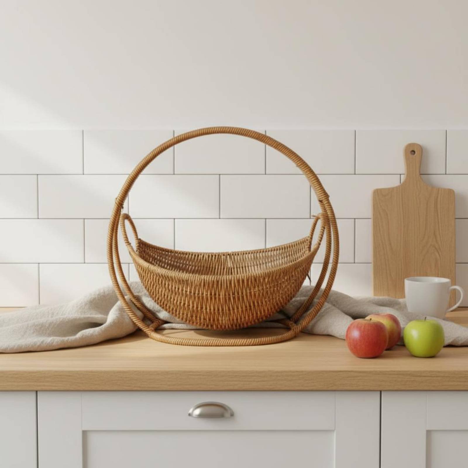 Kitchen Tools In Baking - Cesto per il Pane con Design