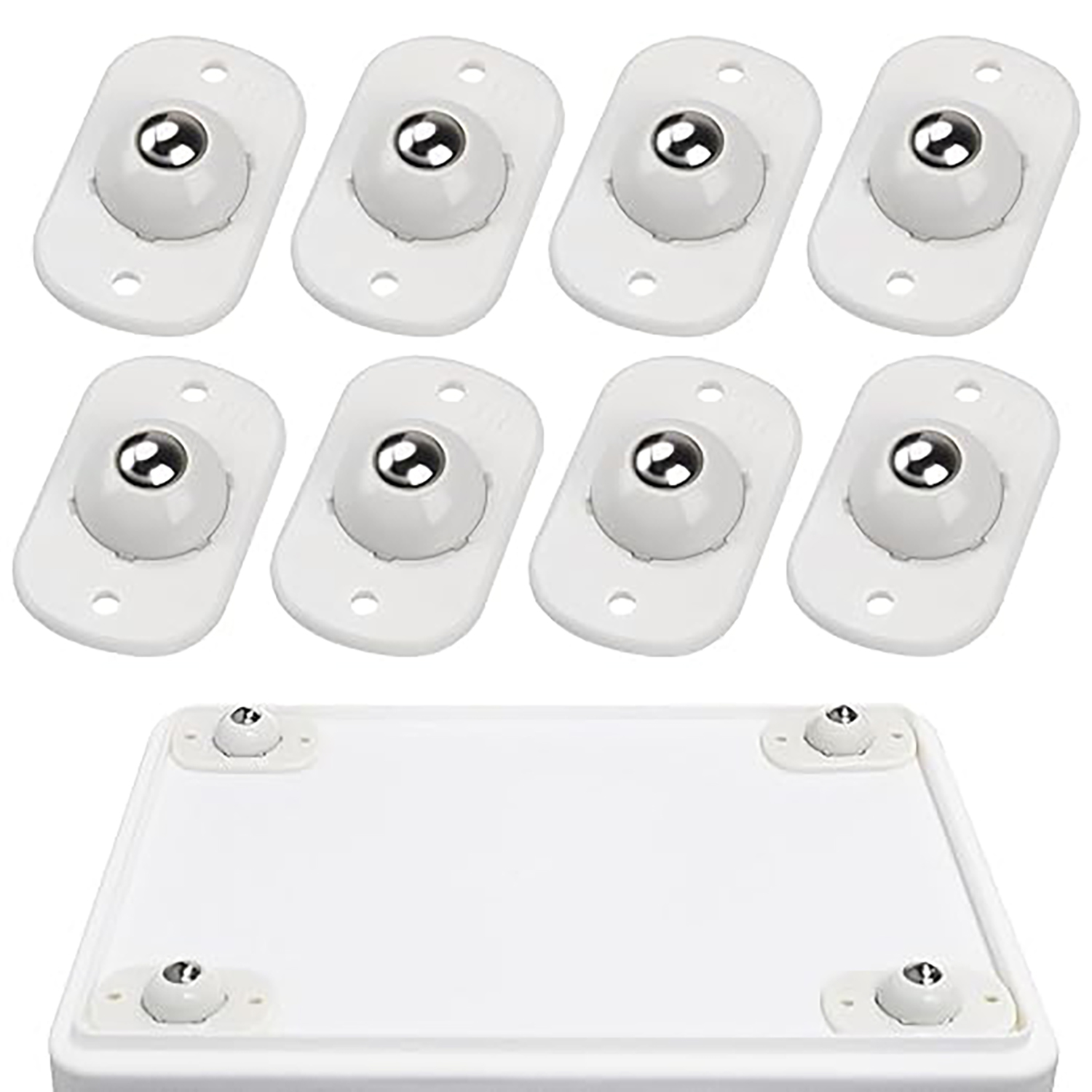 Miniature Baking Kitchen - Ruote girevoli autoadesive da 8 pezzi/16