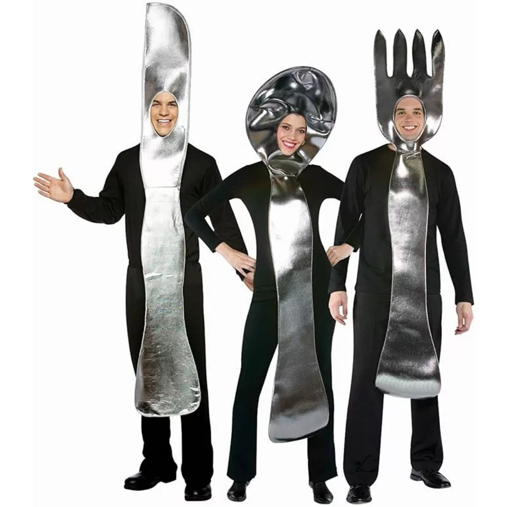 Kitchen Utensils - Costume da cucchiaio e forchetta da