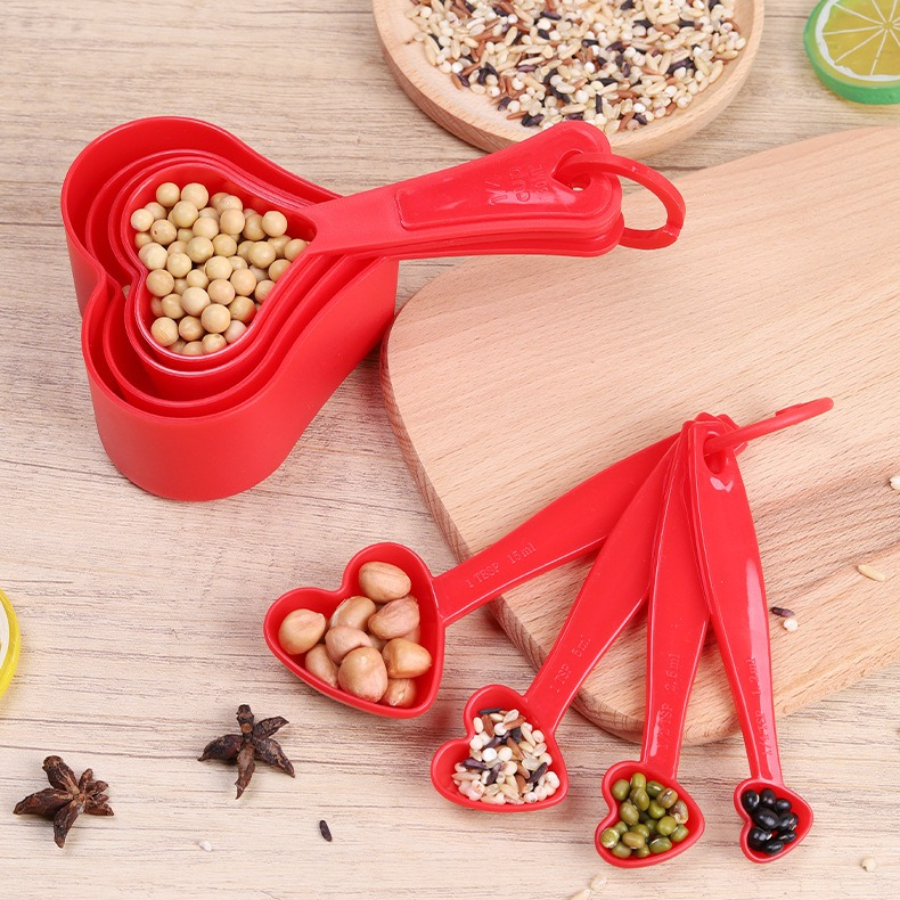 Kitchen Baking Scale - Set di otto misurini a forma