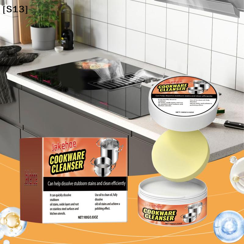 Kitchen Q - Pasta detergente per acciaio inossidabile, potente