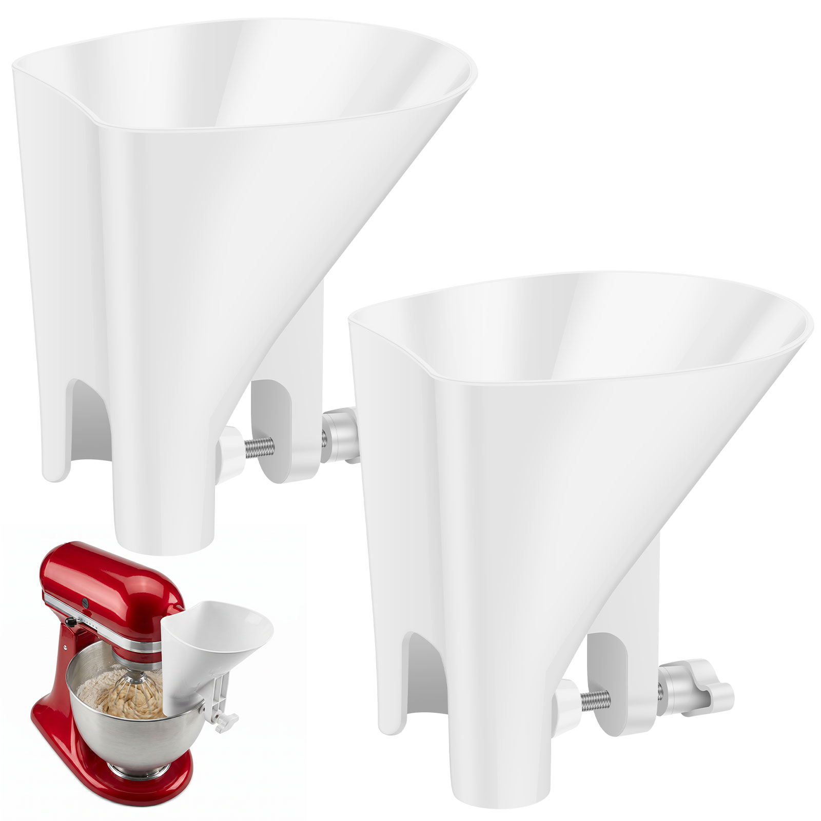 Kitchen Aid Baking Mixer - Imbuto Antigoccia per Farina per Impastatrici