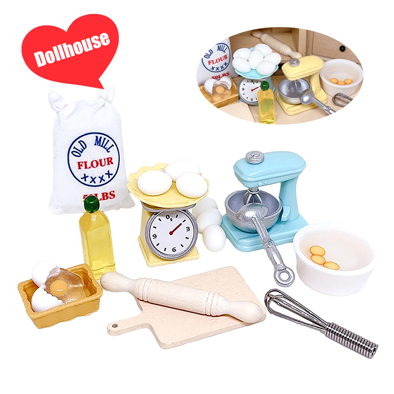 Miniature Baking Kitchen - 1Set 1:12 Casa delle bambole in