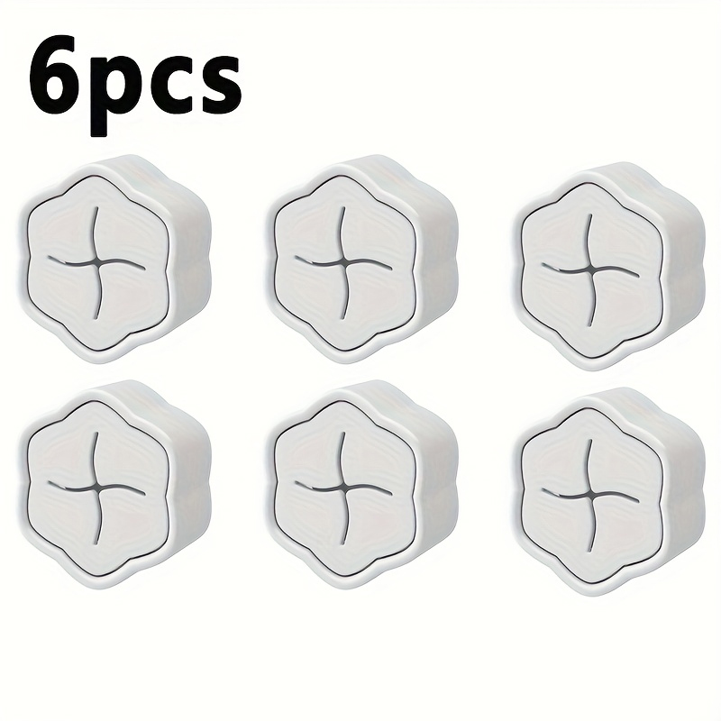 Kitchen Uncle - Set di 6 Ganci Adesivi per