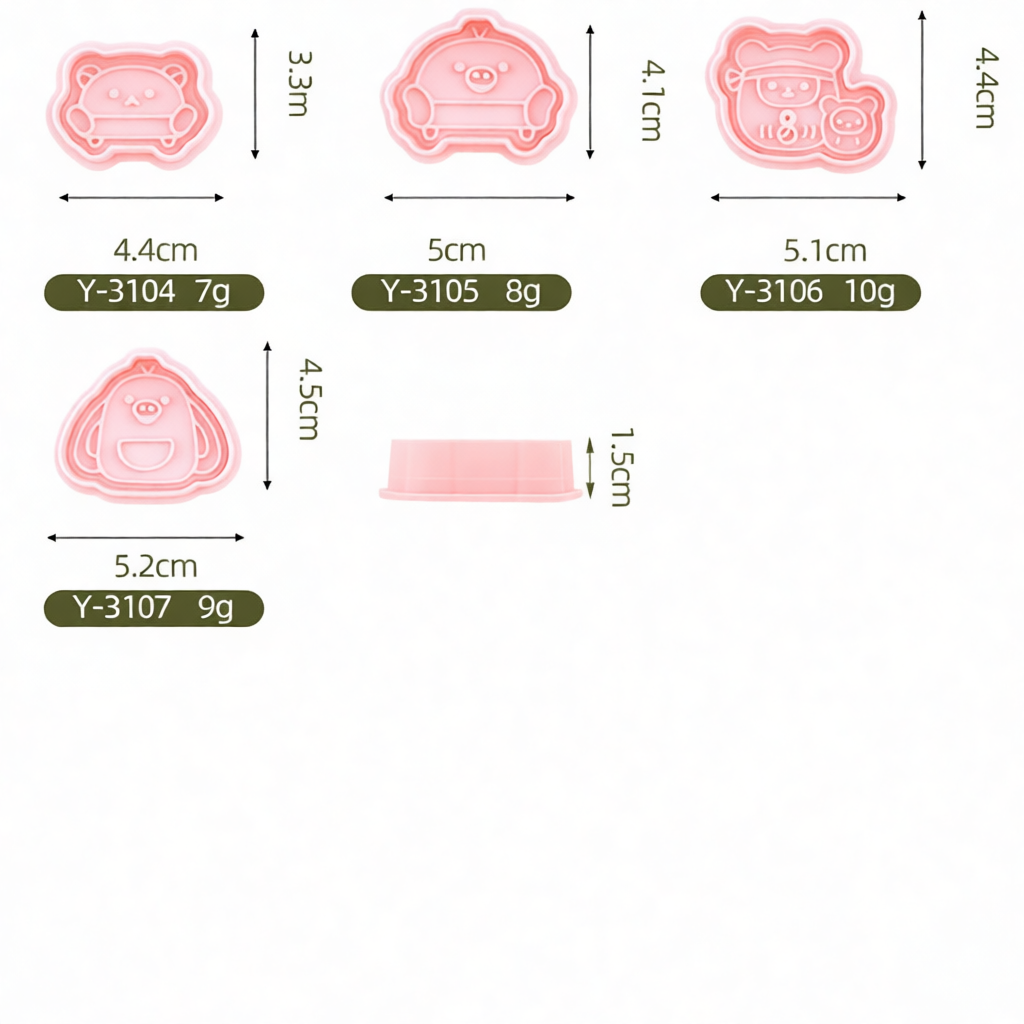 Kitchen Baking Area Ideas - Stampo per Biscotti a Forma di