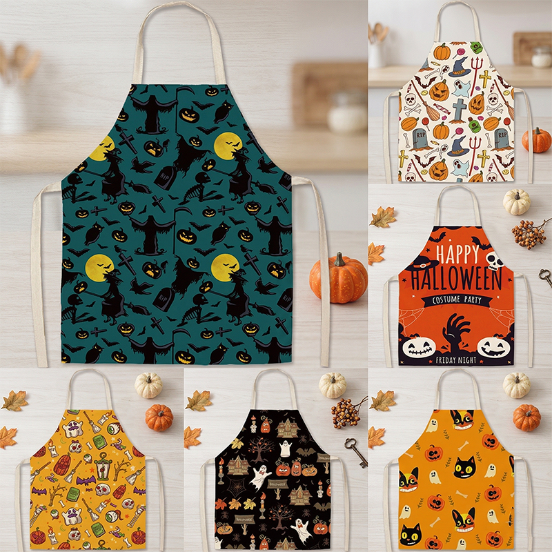 Kitchen Witch Baking - Grembiule con Stampa di Strega e