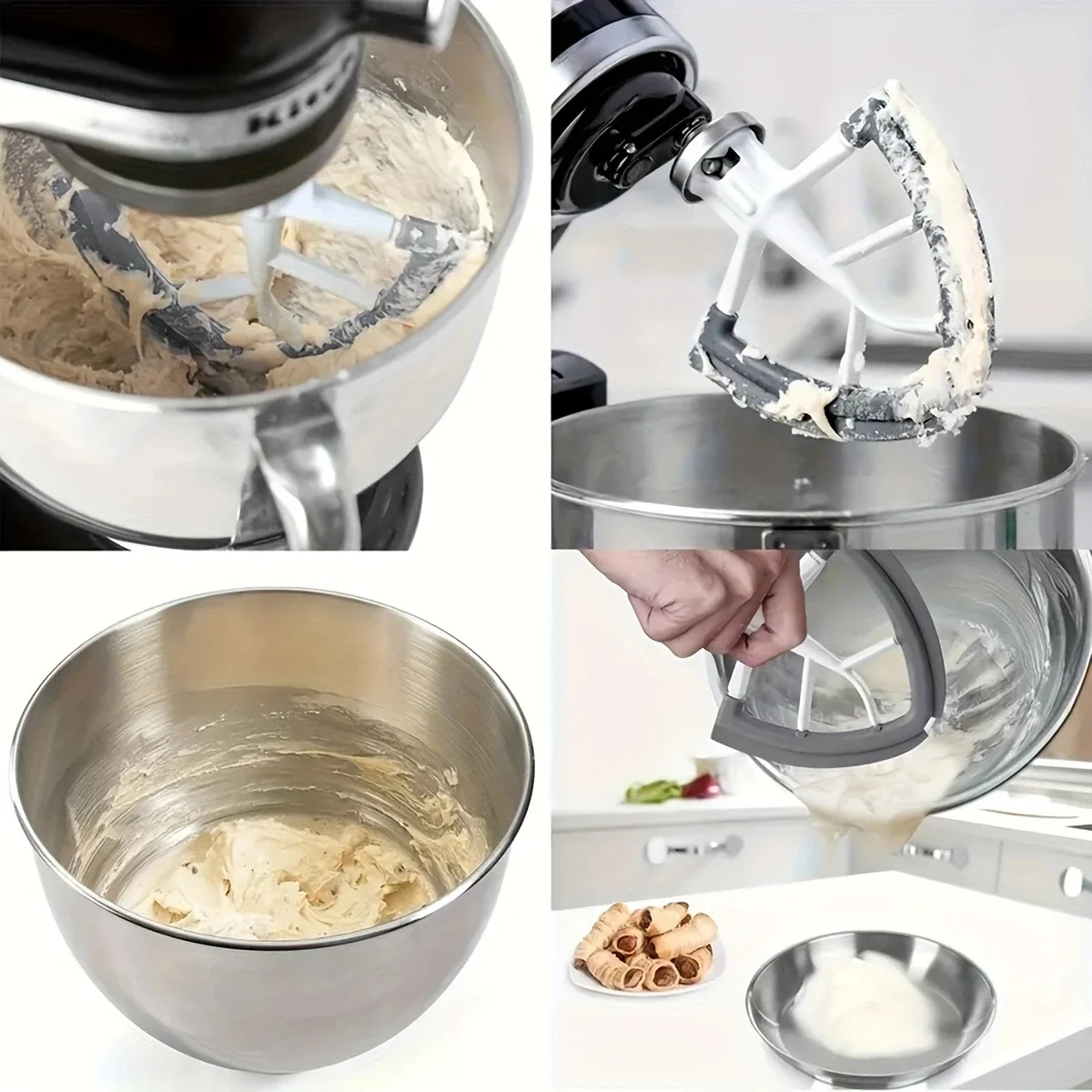 Accessori in silicone da 4,5-5 - Kitchen Aid Baking Mixer recensione e prezzo