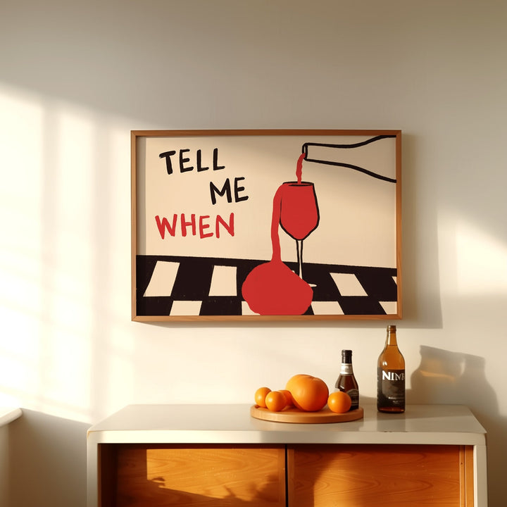 Poster da parete su tela vinta - Kitchen Q recensione e prezzo
