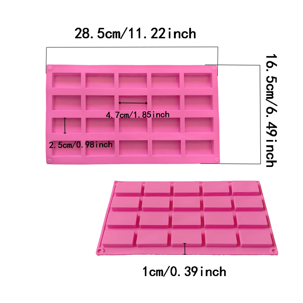 Stampo in silicone rettangolar - Kitchen Baking Molds recensione e prezzo