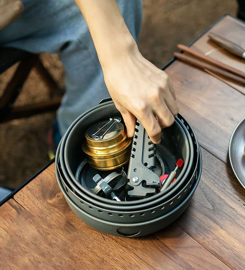 Fornello a gas da campeggio Fo - Kitchen Baking Pan Set recensione e prezzo