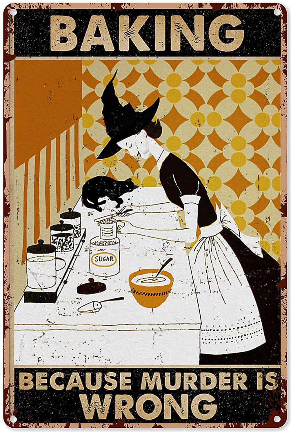 Insegna da cucina vintage chic - Kitchen Witch Baking recensione e prezzo