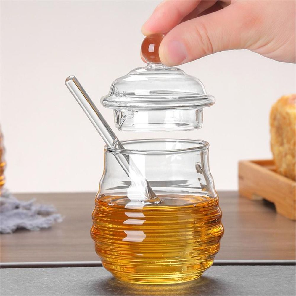 Vaso di miele trasparente con  - Kitchen Baking Pan Set recensione e prezzo
