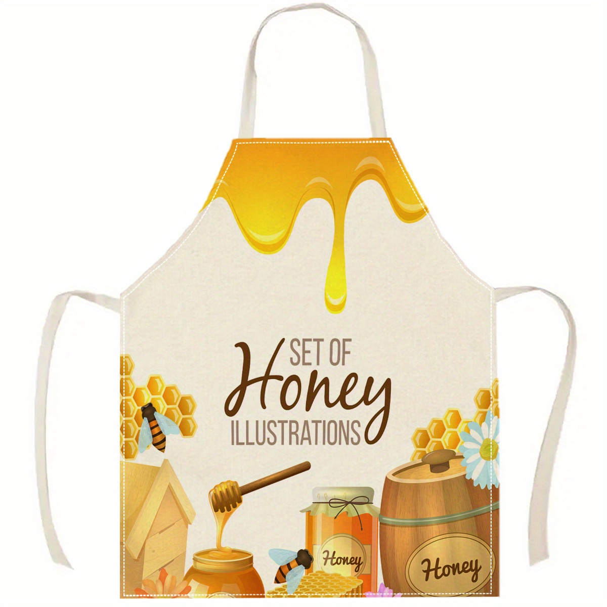Grembiule con disegno di ape,  - Kitchen Baking Area Ideas recensione e prezzo