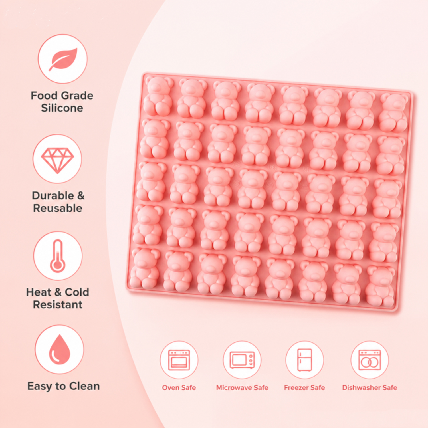 Stampo in Silicone a Forma di  - Kitchen Baking Molds recensione e prezzo