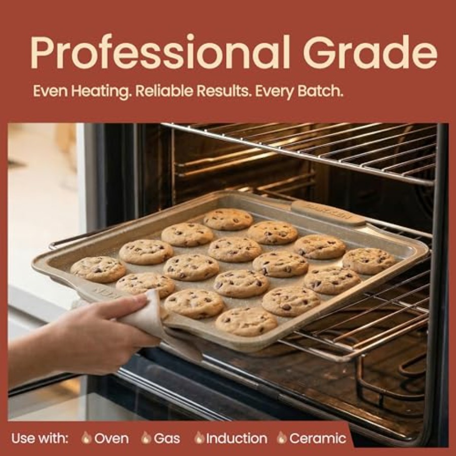 Set di 8 Pezzi per Cottura in  - Kitchen Baking Pan Set recensione e prezzo