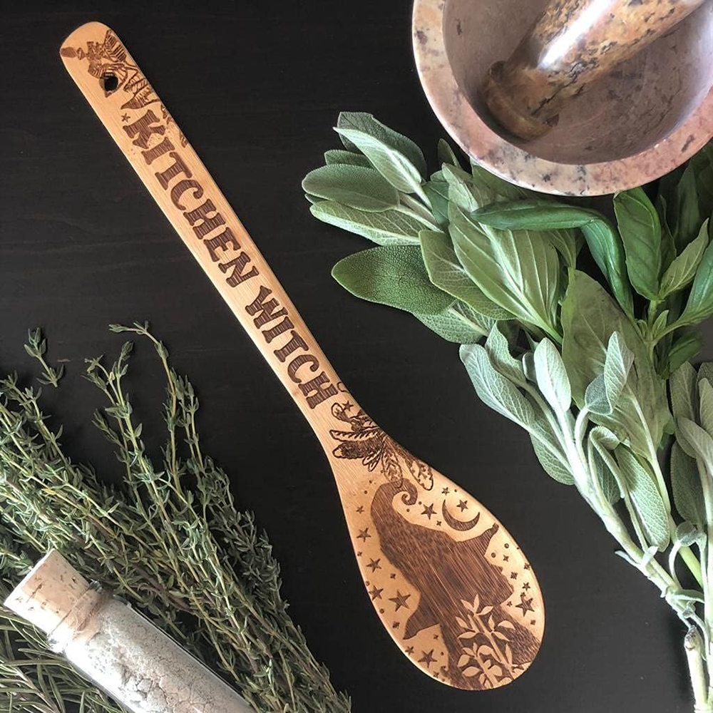 Witchy Decor Yule Cucchiaio di - Kitchen Witch Baking recensione e prezzo