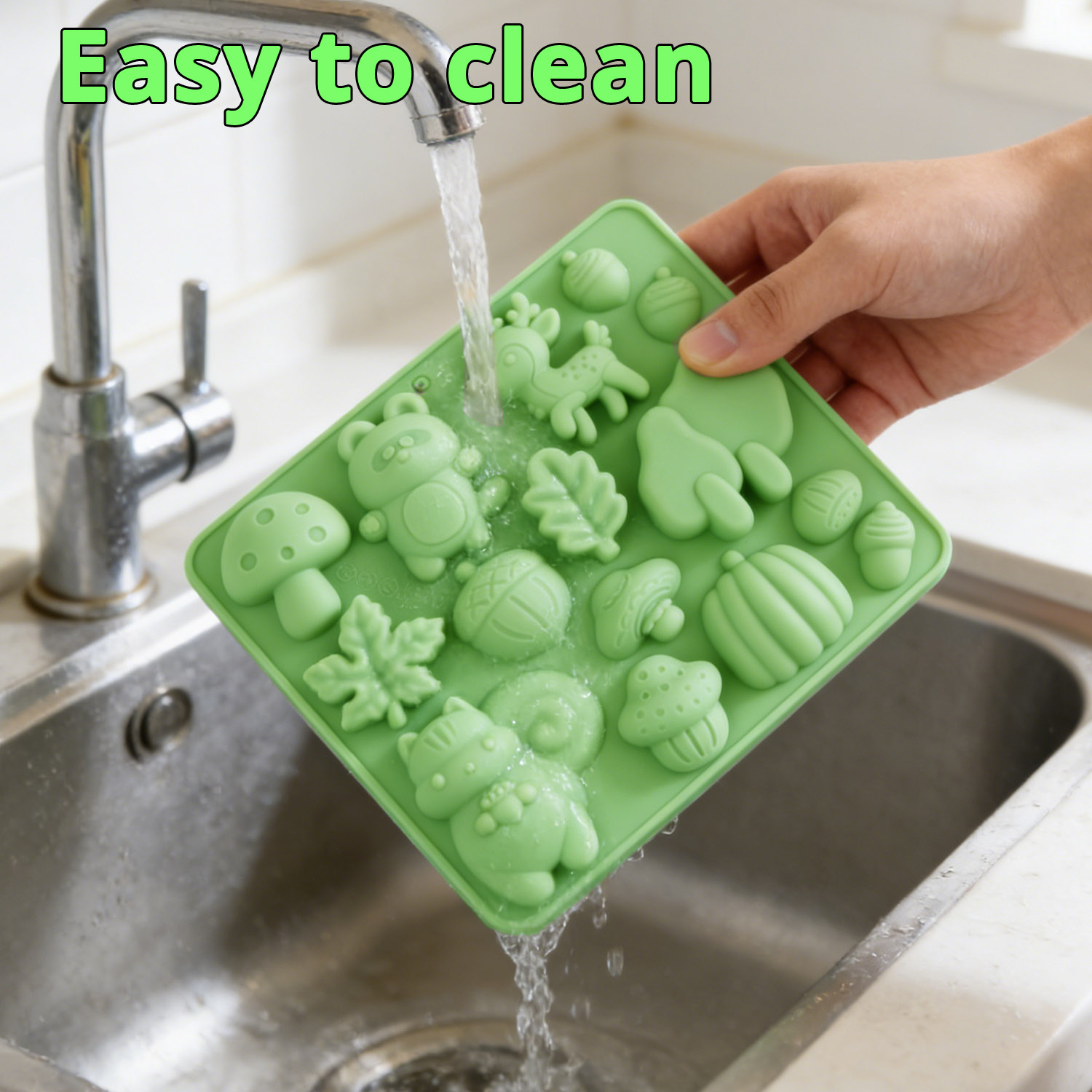 1 stampo in silicone a forma d - Kitchen Baking Molds recensione e prezzo