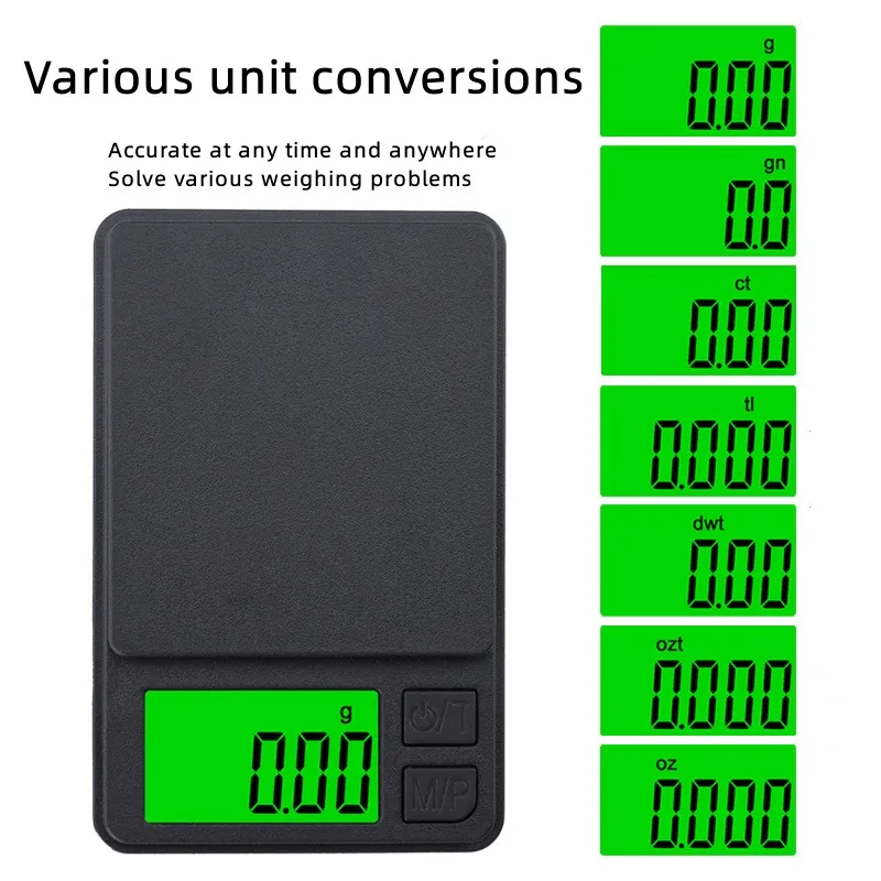 200/500/1000g 0.01g mini bilan - Kitchen Baking Scale recensione e prezzo