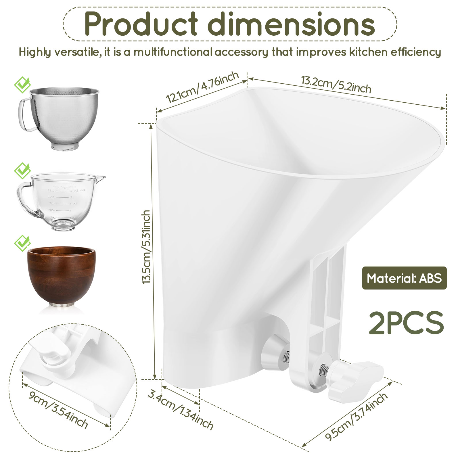 Imbuto Antigoccia per Farina p - Kitchen Aid Baking Mixer recensione e prezzo