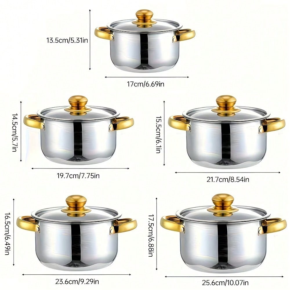 Set di pentole in acciaio inos - Kitchen Baking Pan Set recensione e prezzo