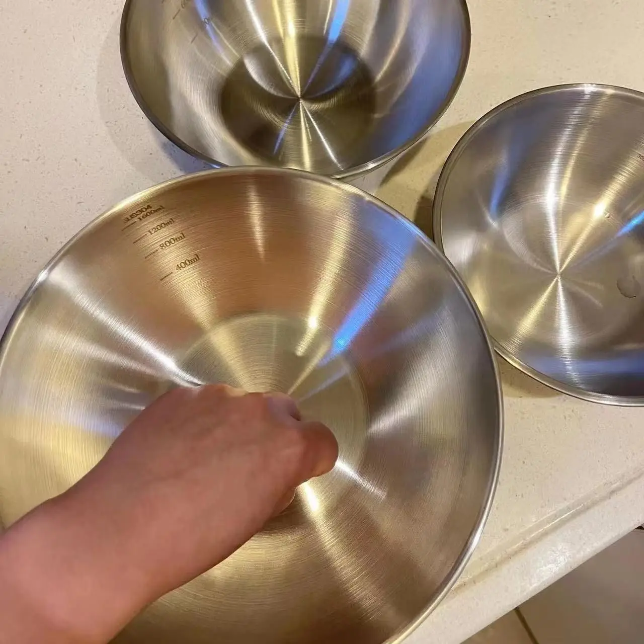 Set di 3 Ciotole in Acciaio In - Kitchen Baking Scale recensione e prezzo