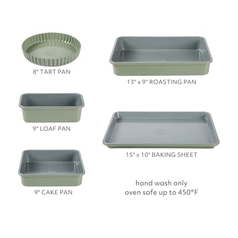 Set di teglie da forno in acci - Kitchen Baking Pan Set recensione e prezzo
