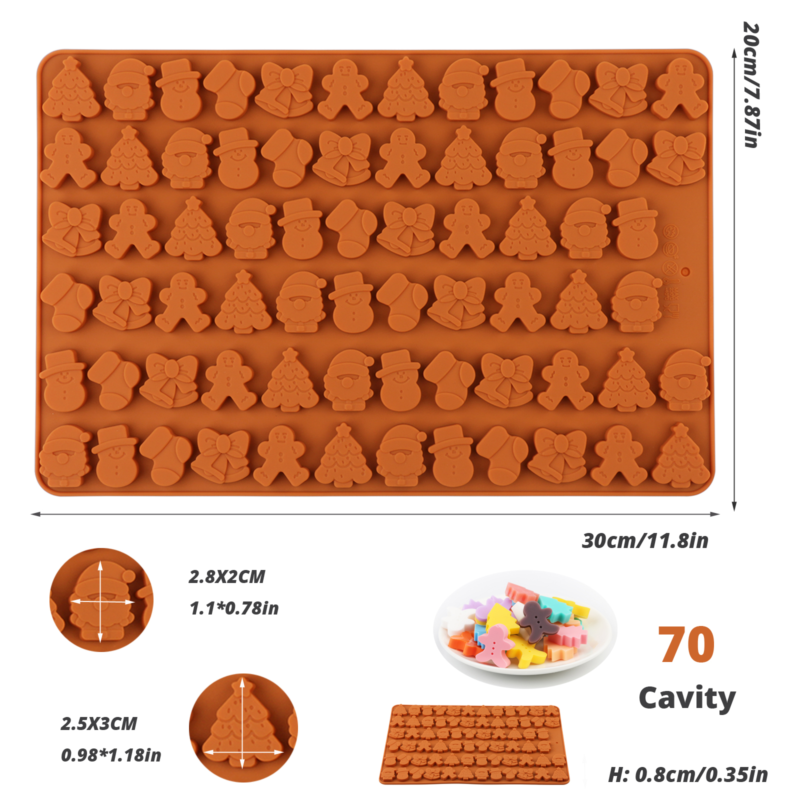 Quattro Tipi di Stampi in Sili - Kitchen Baking Molds recensione e prezzo