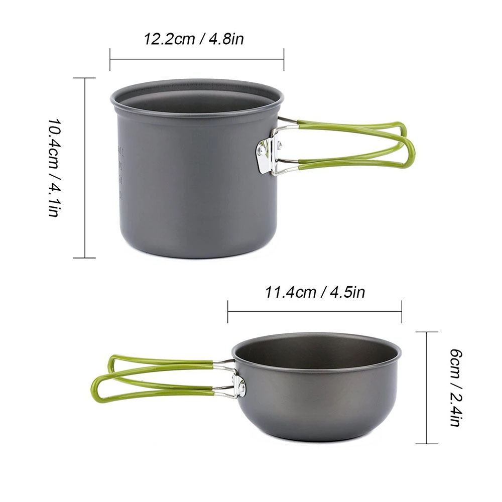 Kit di pentole da campeggio co - Kitchen Baking Pan Set recensione e prezzo